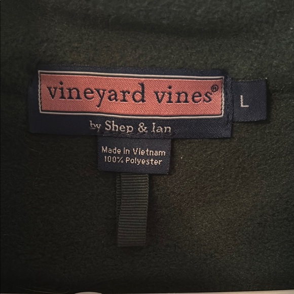 Notre Dame Vineyard Vines Quarter-Zip Fleece Pullover - Picture 3 of 4